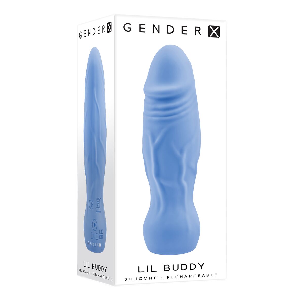 Bullet Vibrator Gender X Lil Buddy Blå
